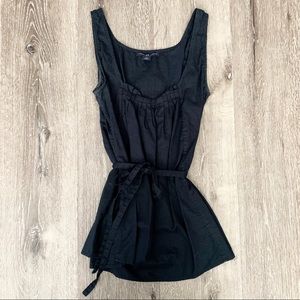 Gap Navy Pintuck Tank